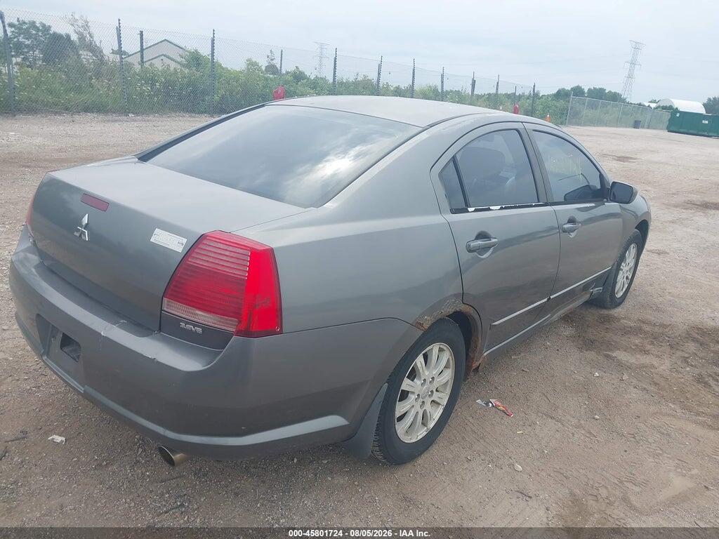 4A3AB56S26E024281 2006 MITSUBISHI GALANT photo no. 4