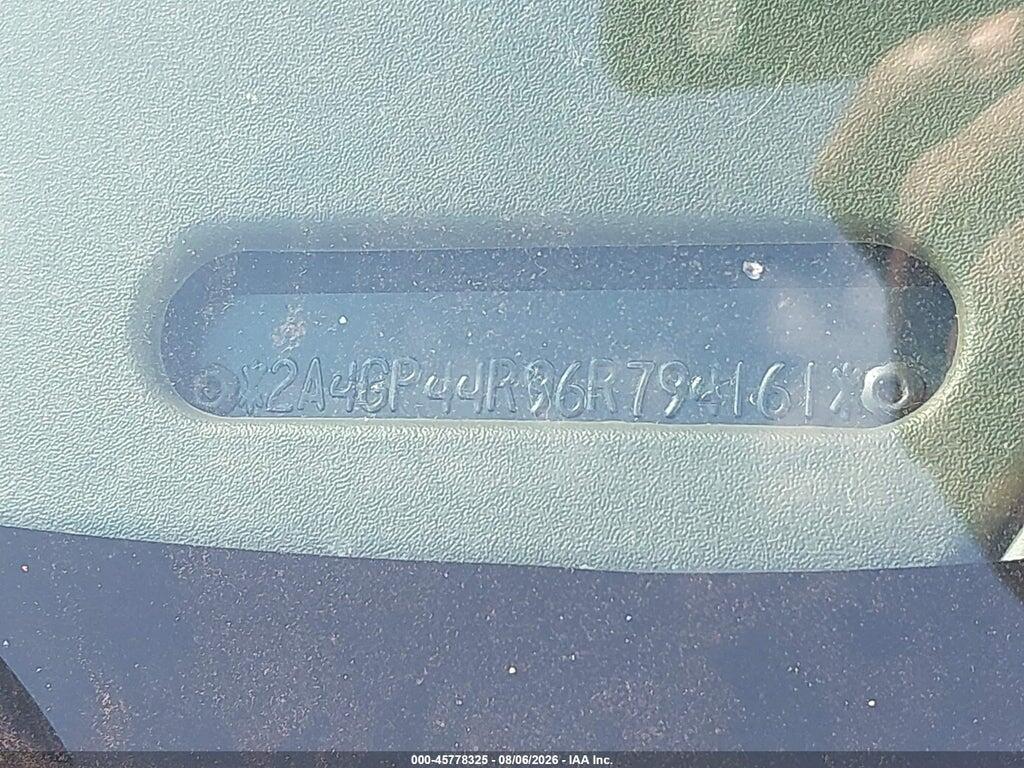 2A4GP44R96R794161 2006 CHRYSLER TOWN & COUNTRY photo no. 9