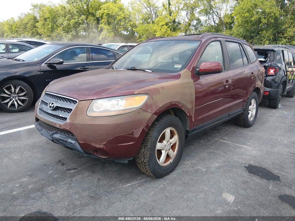 5NMSG13D97H102027 2007 HYUNDAI SANTA FE photo no. 2