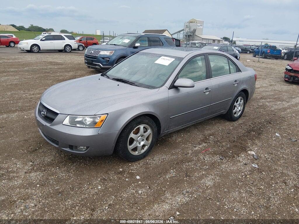 5NPEU46F17H158017 2007 HYUNDAI SONATA photo no. 2