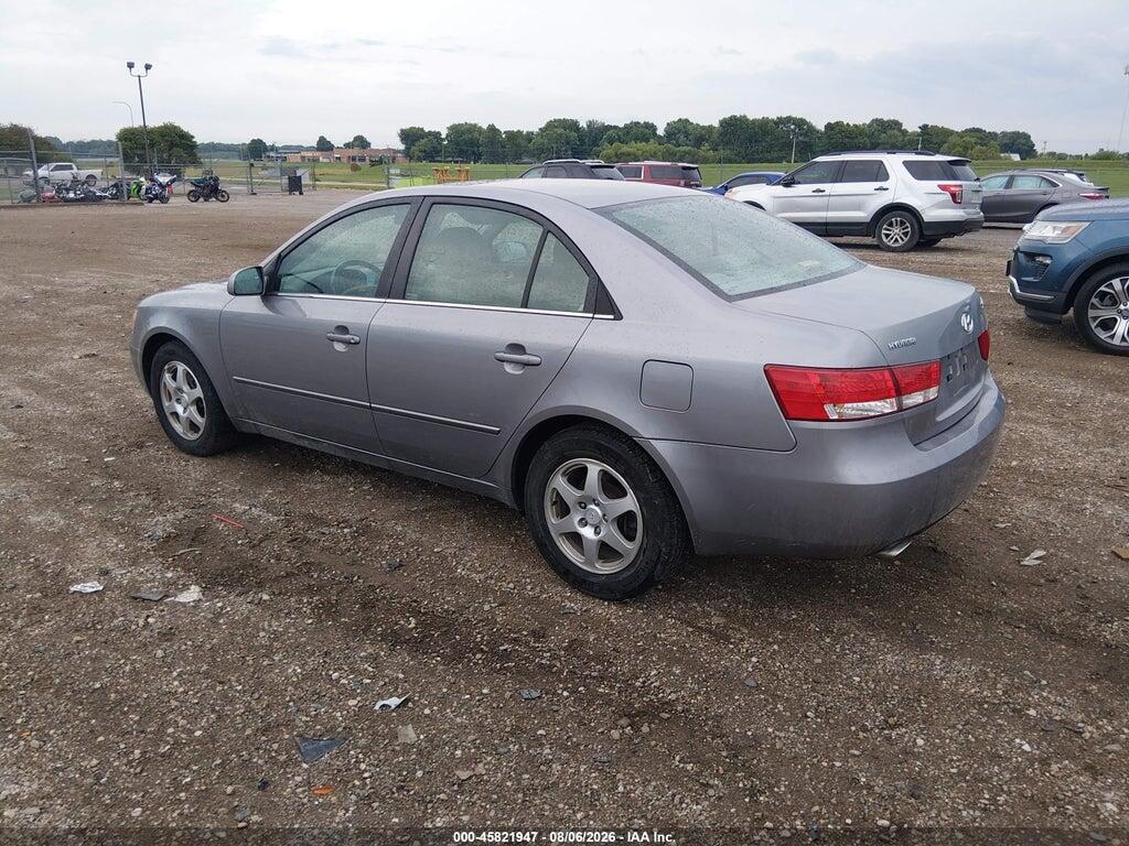 5NPEU46F17H158017 2007 HYUNDAI SONATA photo no. 3