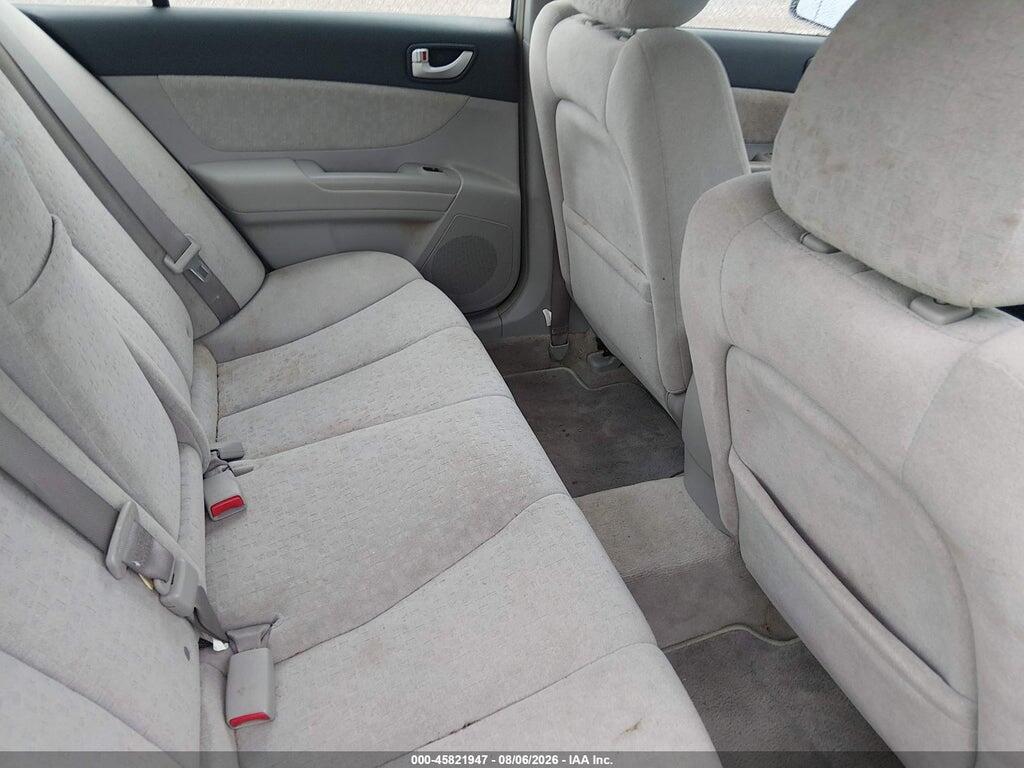 5NPEU46F17H158017 2007 HYUNDAI SONATA photo no. 8