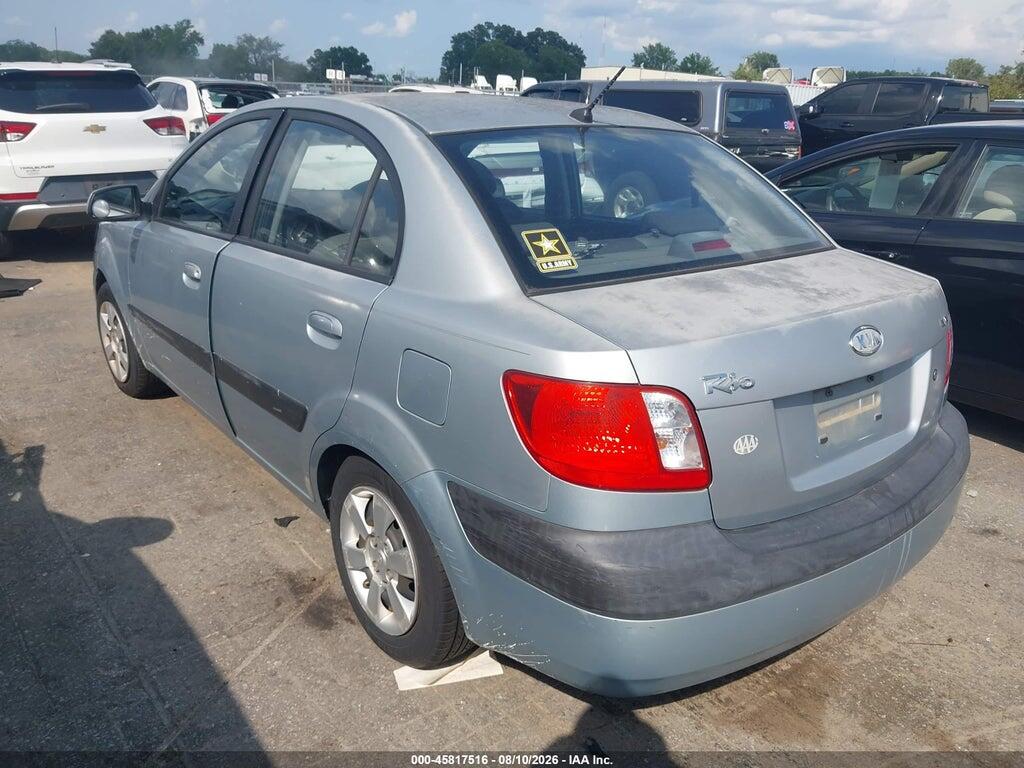 KNADE123876274597 2007 KIA RIO photo no. 3