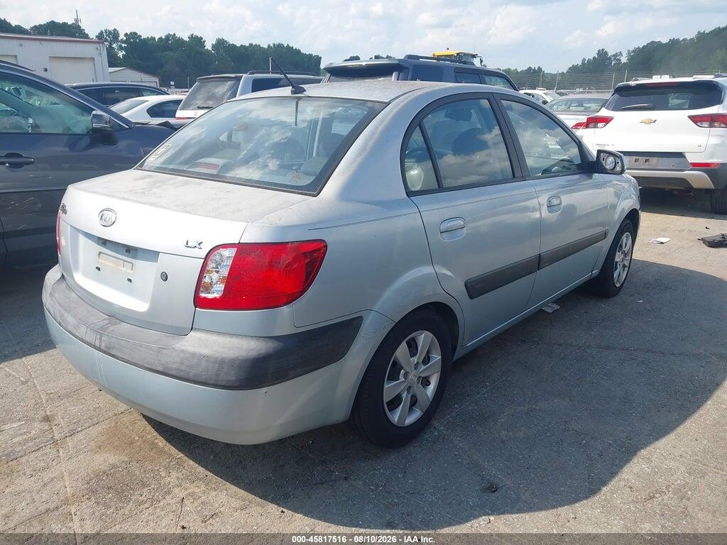 KNADE123876274597 2007 KIA RIO photo no. 4