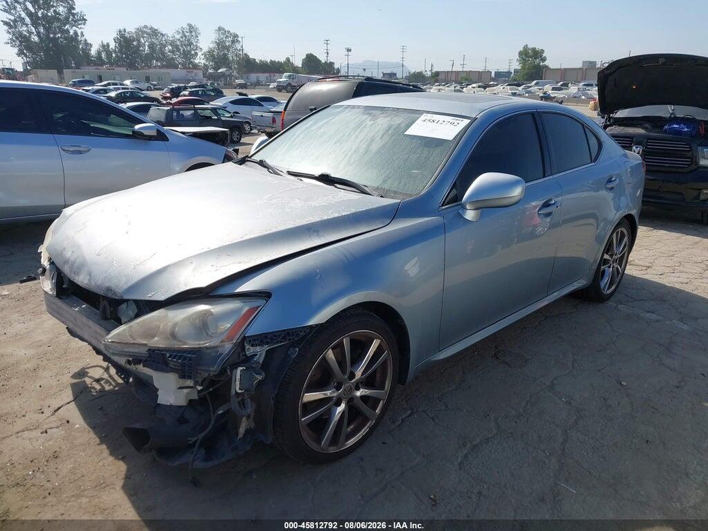 JTHBK262075046754 2007 LEXUS IS 250 photo no. 2