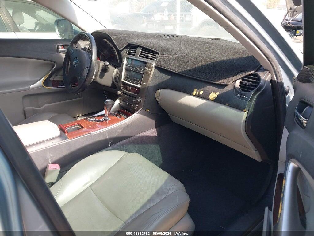 JTHBK262075046754 2007 LEXUS IS 250 photo no. 5