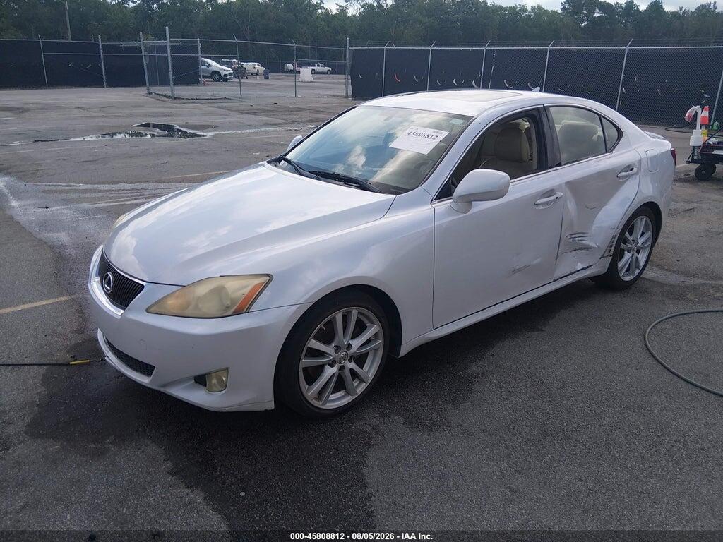 JTHBK262075040498 2007 LEXUS IS 250 photo no. 2