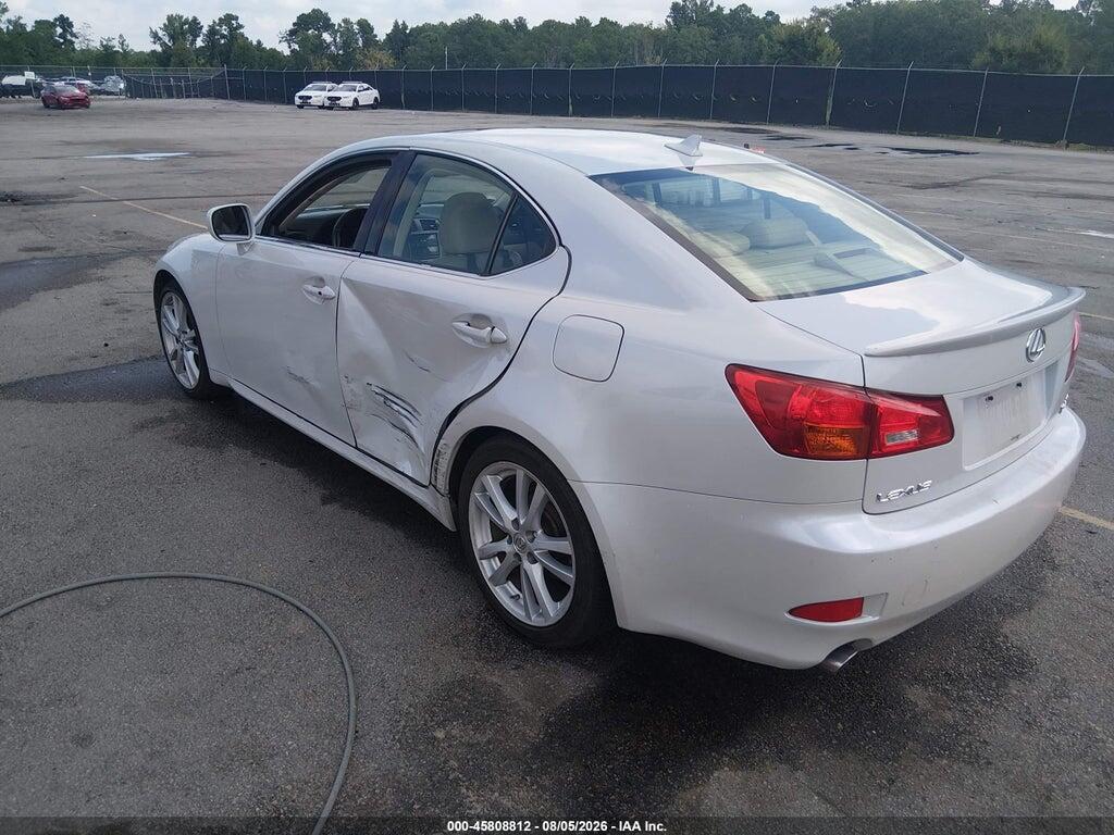JTHBK262075040498 2007 LEXUS IS 250 photo no. 3