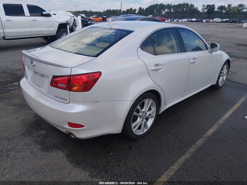 JTHBK262075040498 2007 LEXUS IS 250 photo no. 4