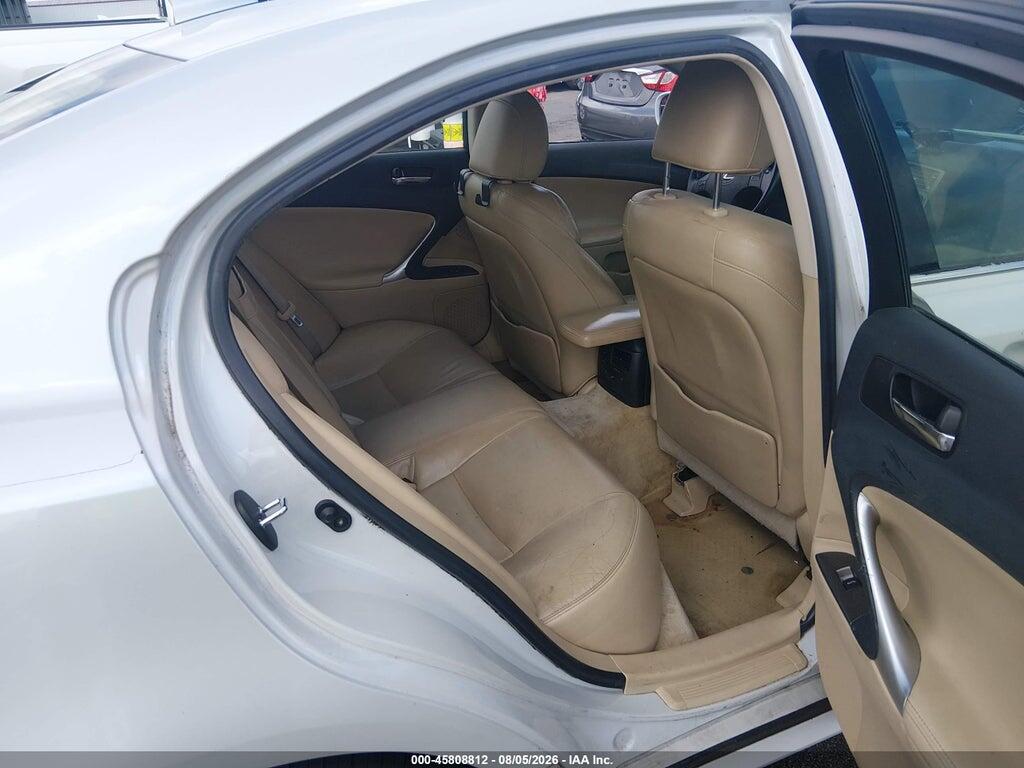 JTHBK262075040498 2007 LEXUS IS 250 photo no. 8