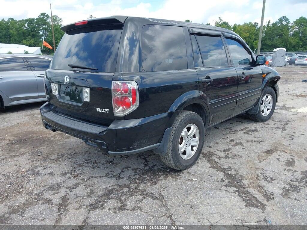 5FNYF18147B032871 2007 HONDA PILOT photo no. 4