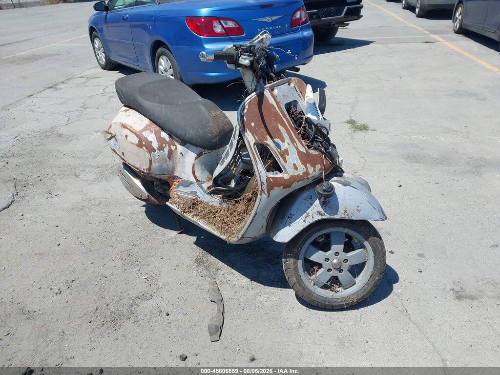 2007 VESPA GTS ZAPM459L575005836