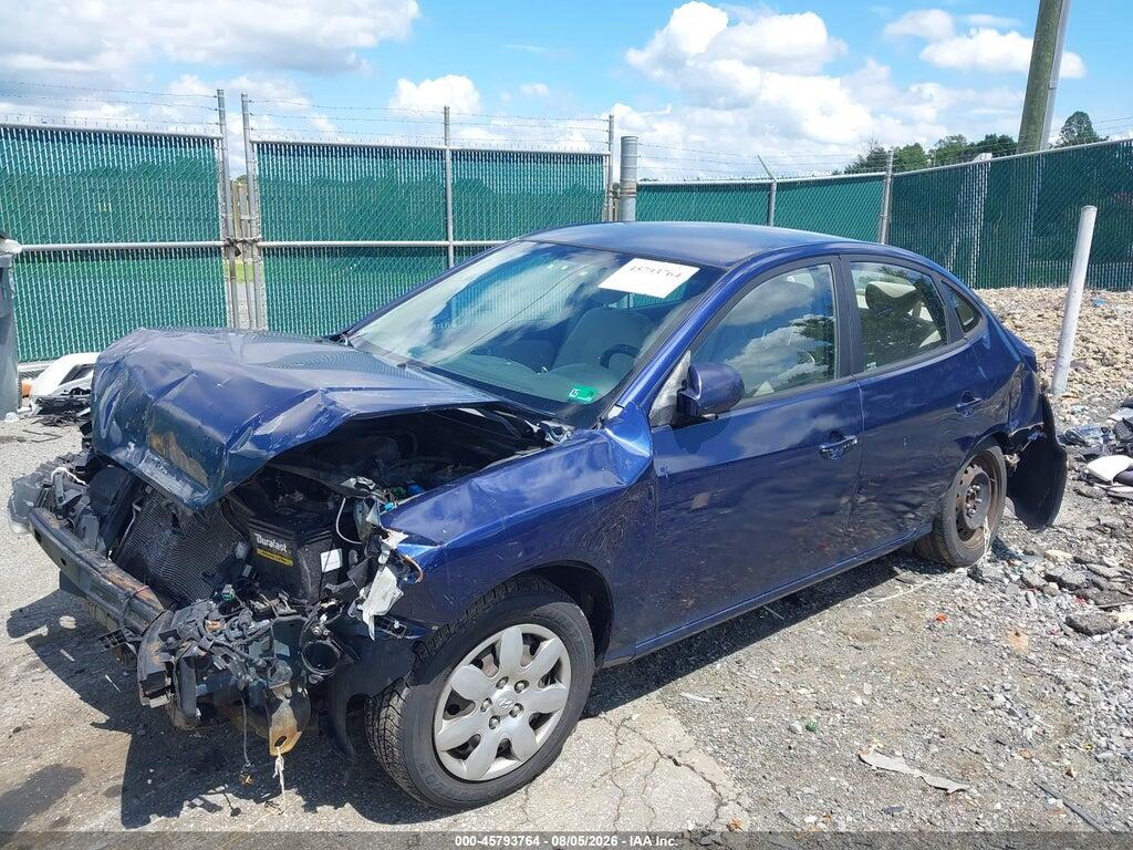 KMHDU46D27U266142 2007 HYUNDAI ELANTRA photo no. 2
