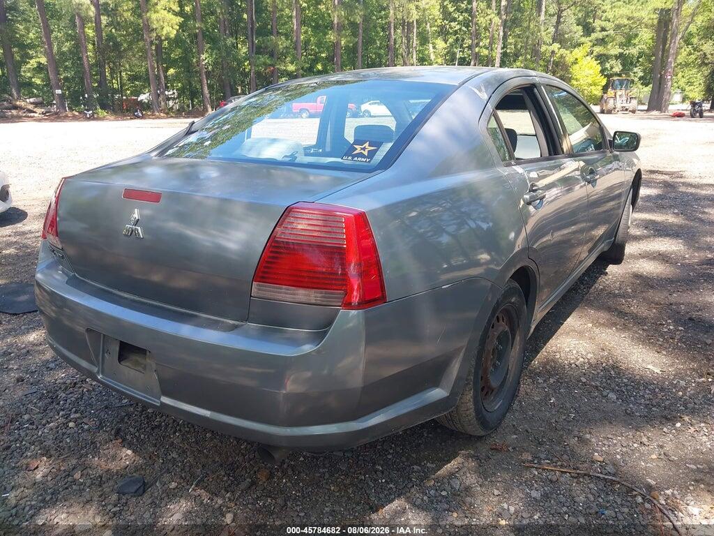 4A3AB36F17E069432 2007 MITSUBISHI GALANT photo no. 4