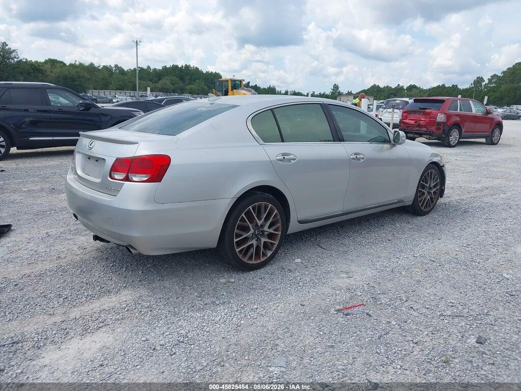 JTHBE96S080029239 2008 LEXUS GS 350 photo no. 4