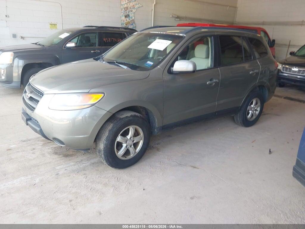 5NMSG13D28H193210 2008 HYUNDAI SANTA FE photo no. 2