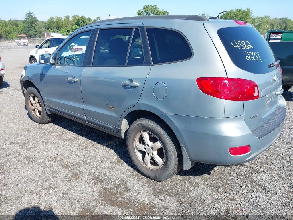 5NMSG13DX8H177904 2008 HYUNDAI SANTA FE photo no. 3