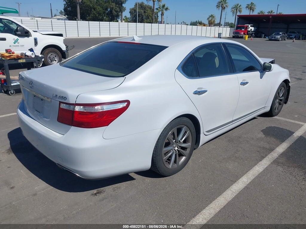 JTHBL46F185070221 2008 LEXUS LS 460 photo no. 4