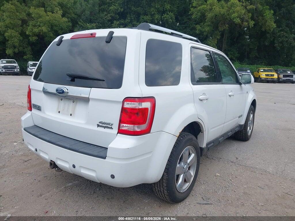 1FMCU941X8KC38832 2008 FORD ESCAPE photo no. 4