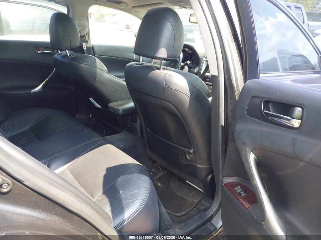 JTHBK262382074826 2008 LEXUS IS 250 photo no. 8