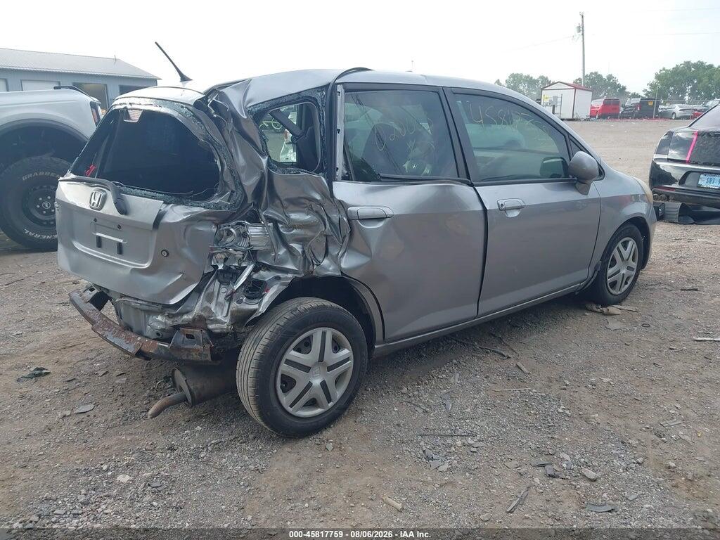 JHMGD38428S020003 2008 HONDA FIT photo no. 4