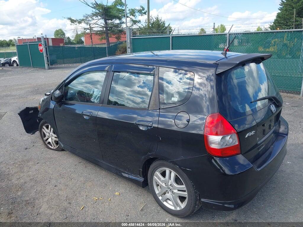JHMGD38658S002516 2008 HONDA FIT photo no. 3