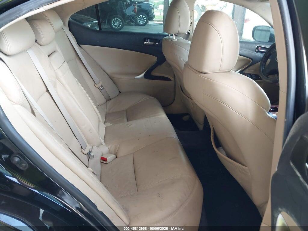 JTHBE262782015799 2008 LEXUS IS 350 photo no. 8