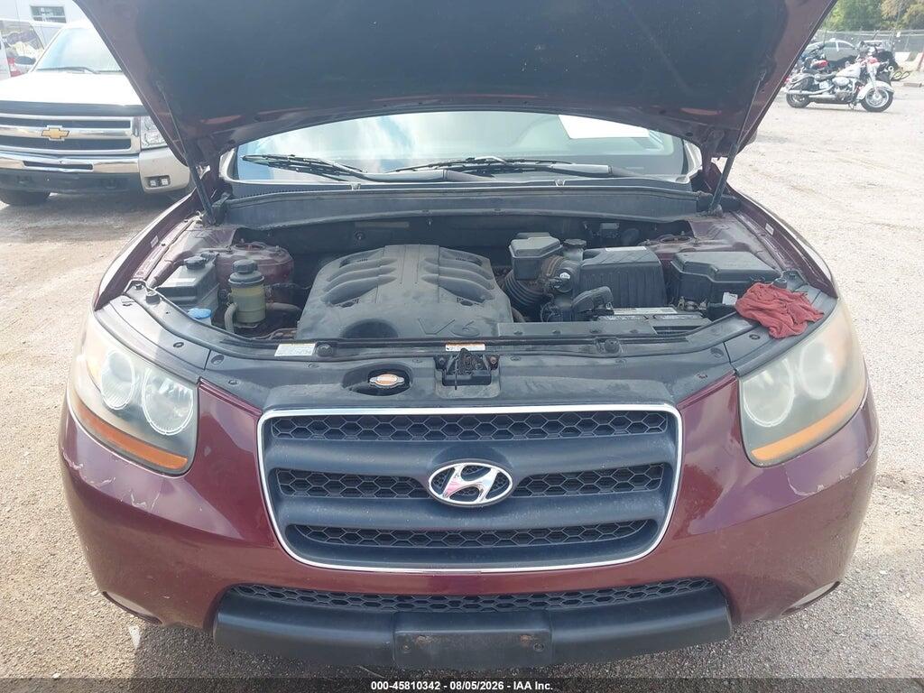 5NMSH13E78H202649 2008 HYUNDAI SANTA FE photo no. 10