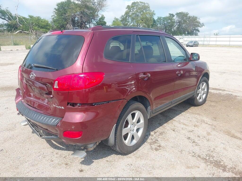 5NMSH13E78H202649 2008 HYUNDAI SANTA FE photo no. 4