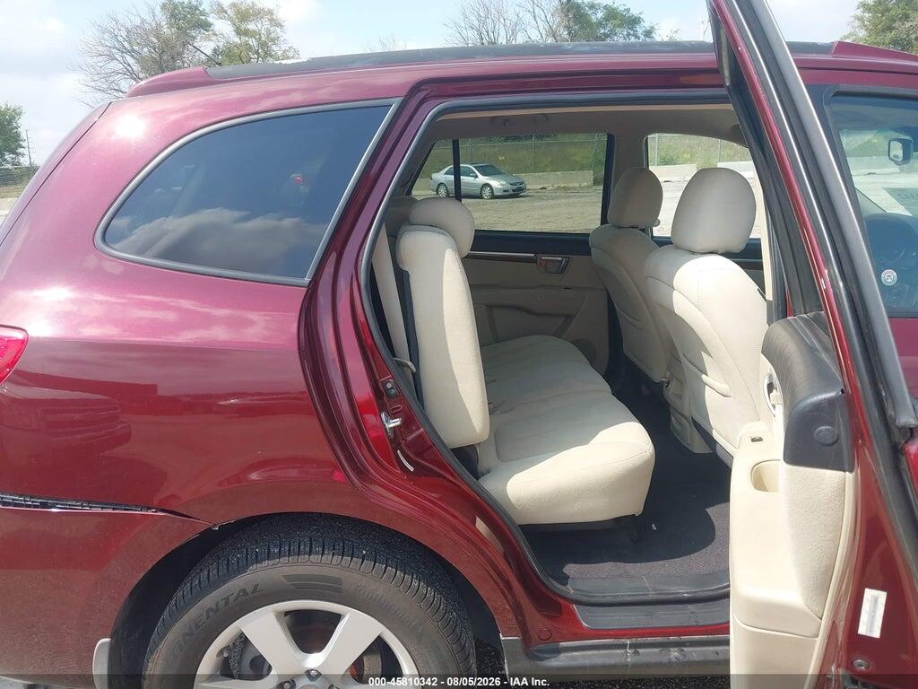 5NMSH13E78H202649 2008 HYUNDAI SANTA FE photo no. 8