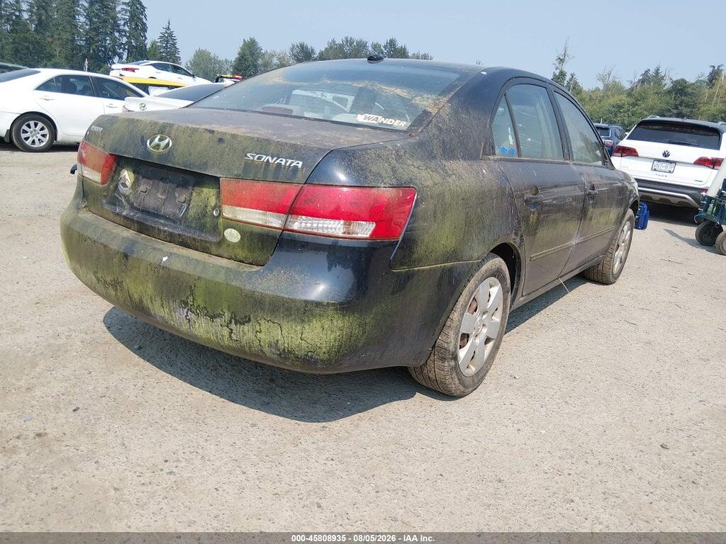 5NPET46C28H368409 2008 HYUNDAI SONATA photo no. 4