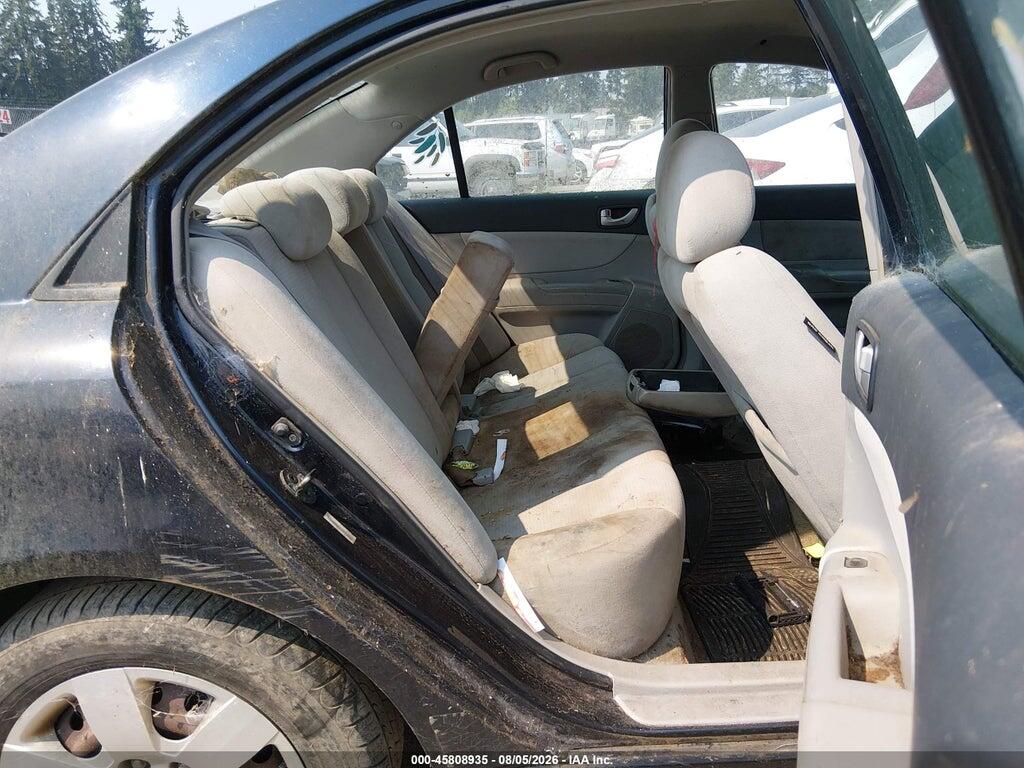 5NPET46C28H368409 2008 HYUNDAI SONATA photo no. 8