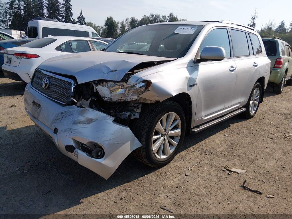 JTEEW44A282001998 2008 TOYOTA HIGHLANDER HYBRID photo no. 2