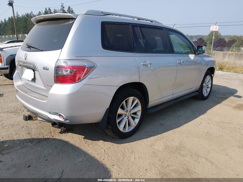 JTEEW44A282001998 2008 TOYOTA HIGHLANDER HYBRID photo no. 4