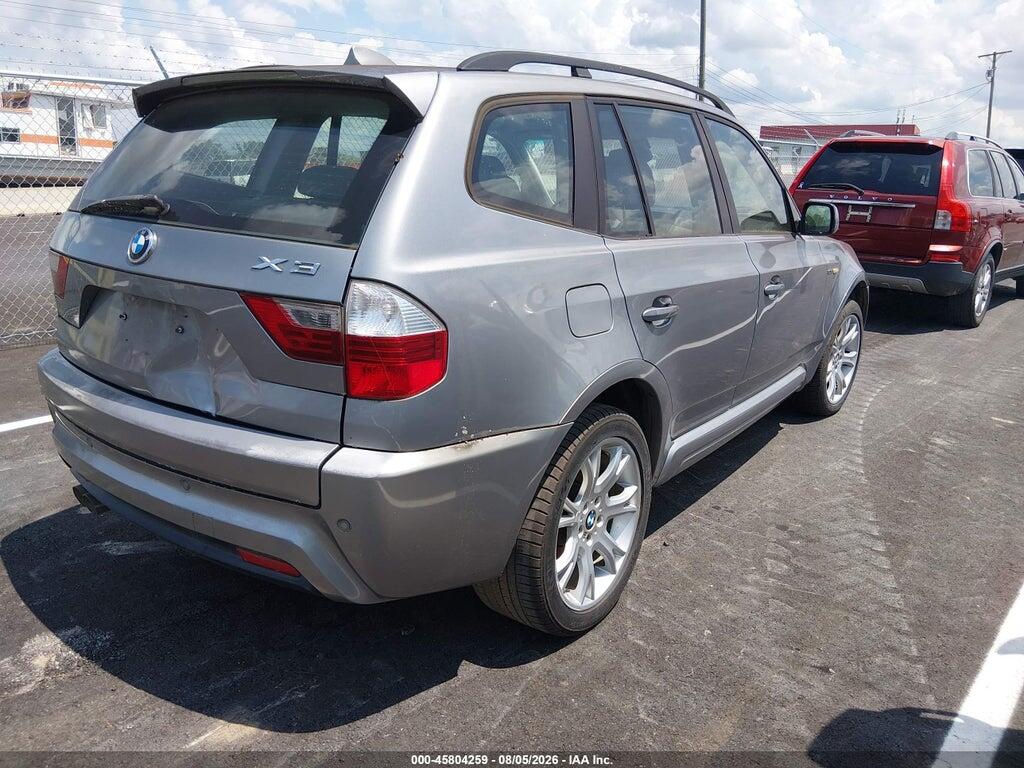 WBXPC93468WJ09440 2008 BMW X3 photo no. 4