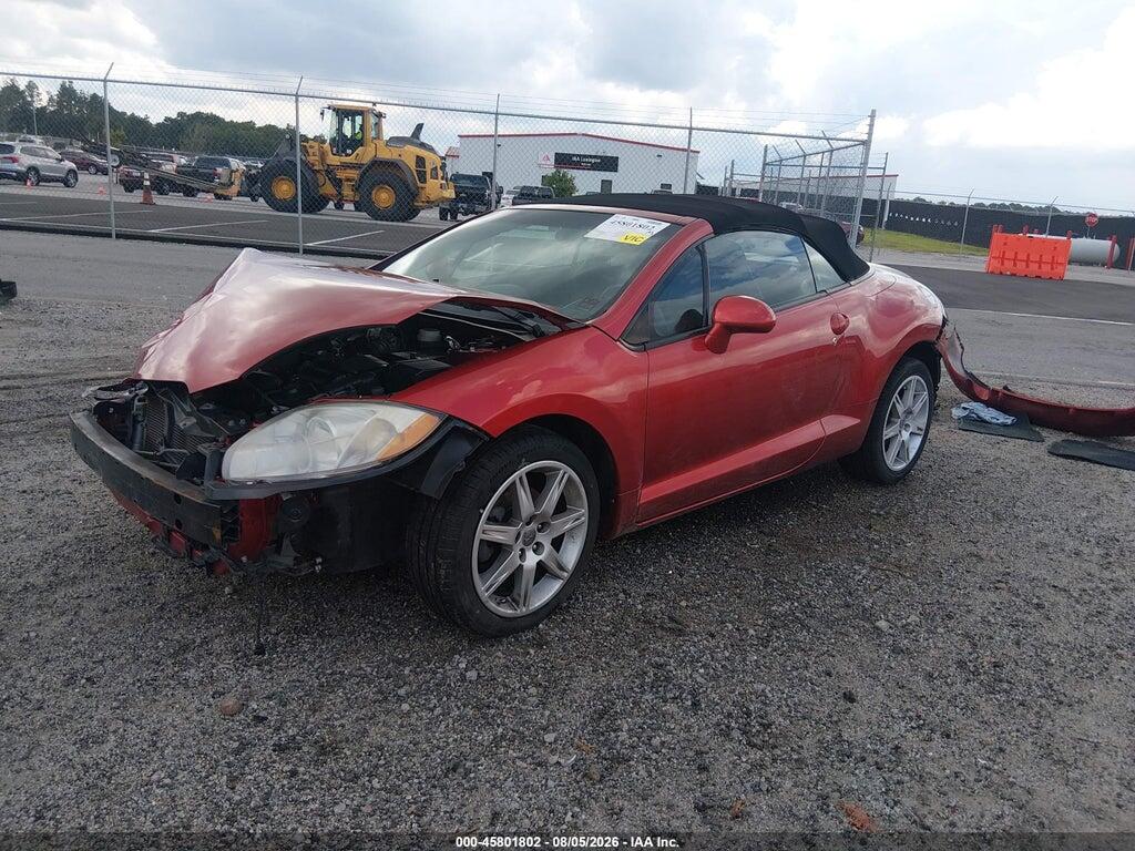 4A3AL35T68E002766 2008 MITSUBISHI ECLIPSE SPYDER photo no. 2