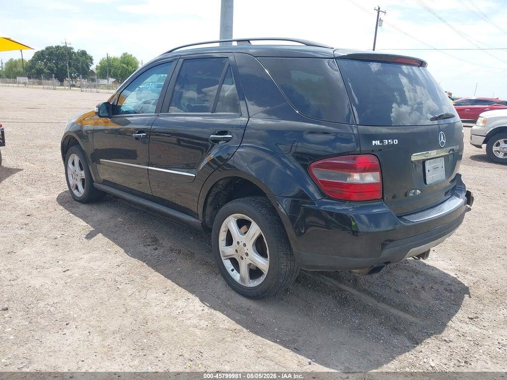4JGBB86E48A334747 2008 MERCEDES-BENZ ML 350 photo no. 3