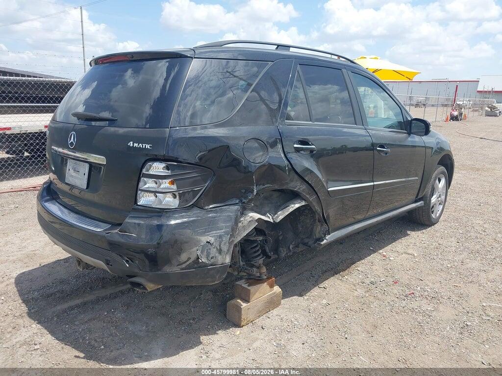 4JGBB86E48A334747 2008 MERCEDES-BENZ ML 350 photo no. 4