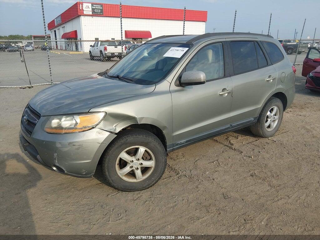 5NMSG13D58H147497 2008 HYUNDAI SANTA FE photo no. 2