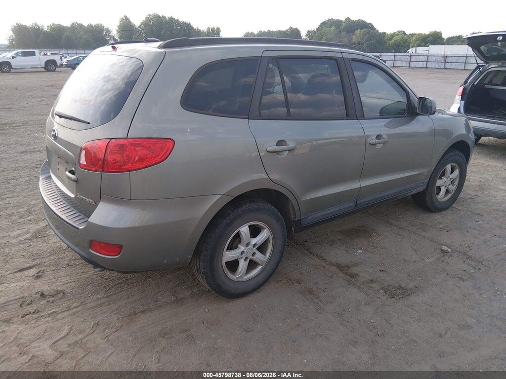 5NMSG13D58H147497 2008 HYUNDAI SANTA FE photo no. 4