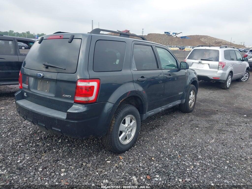 1FMCU93108KC14394 2008 FORD ESCAPE photo no. 4
