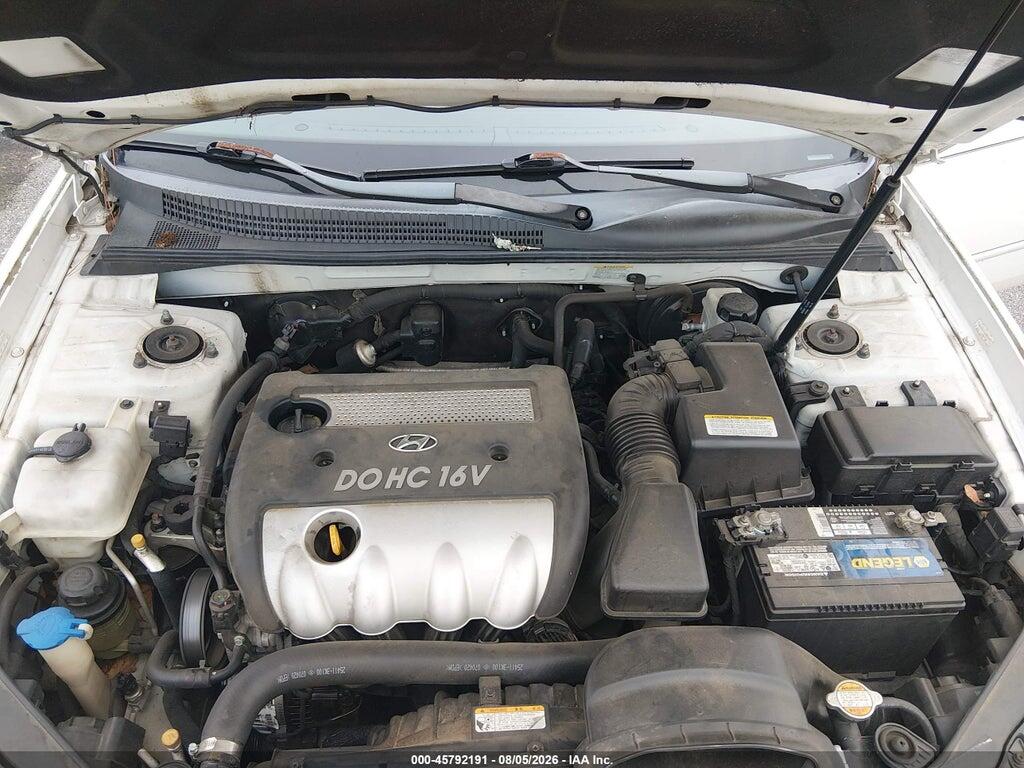 5NPET46C58H348901 2008 HYUNDAI SONATA photo no. 10