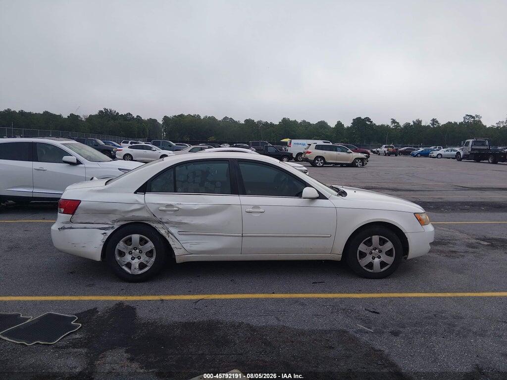 5NPET46C58H348901 2008 HYUNDAI SONATA photo no. 12