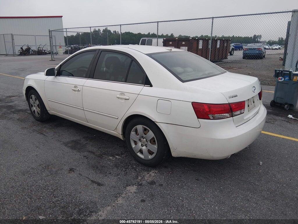 5NPET46C58H348901 2008 HYUNDAI SONATA photo no. 3