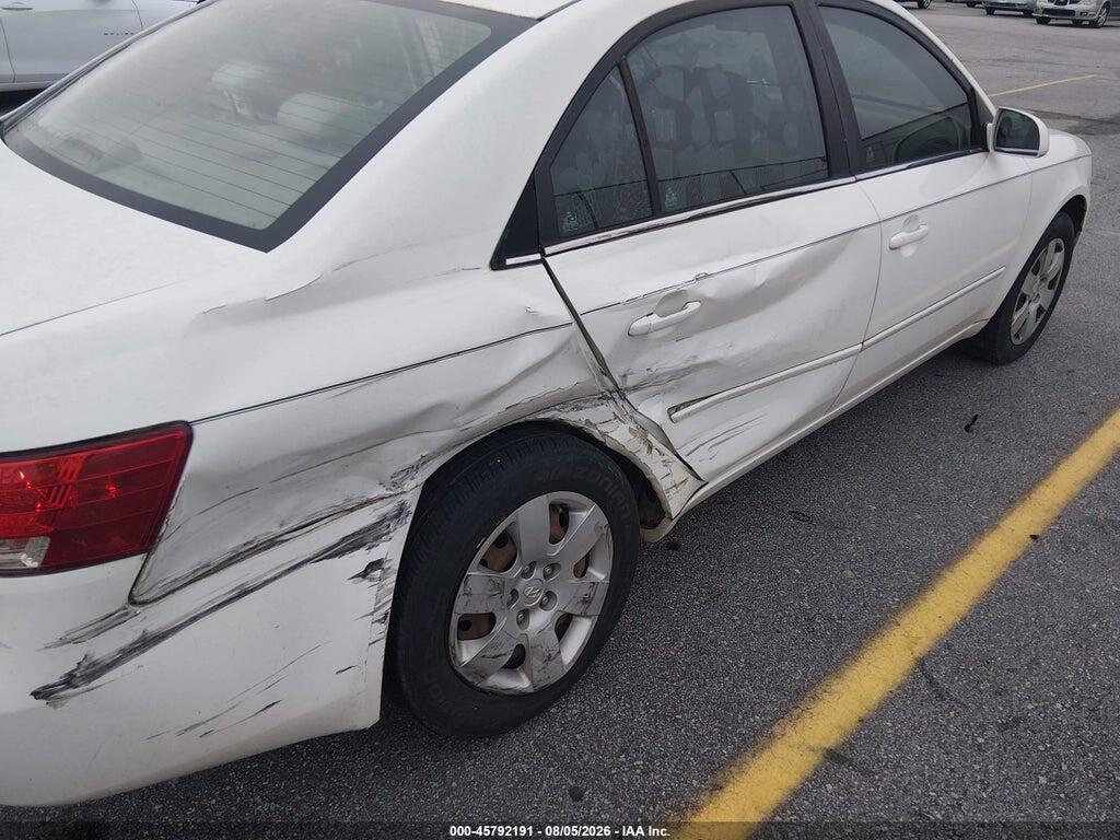 5NPET46C58H348901 2008 HYUNDAI SONATA photo no. 6
