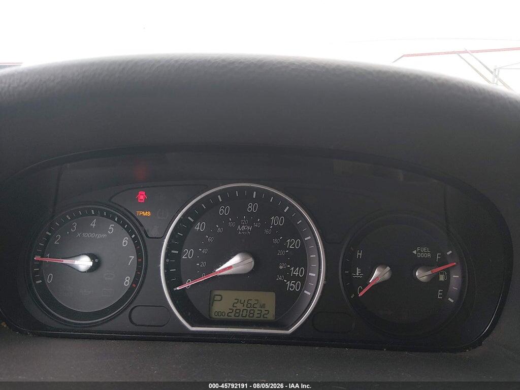 5NPET46C58H348901 2008 HYUNDAI SONATA photo no. 7