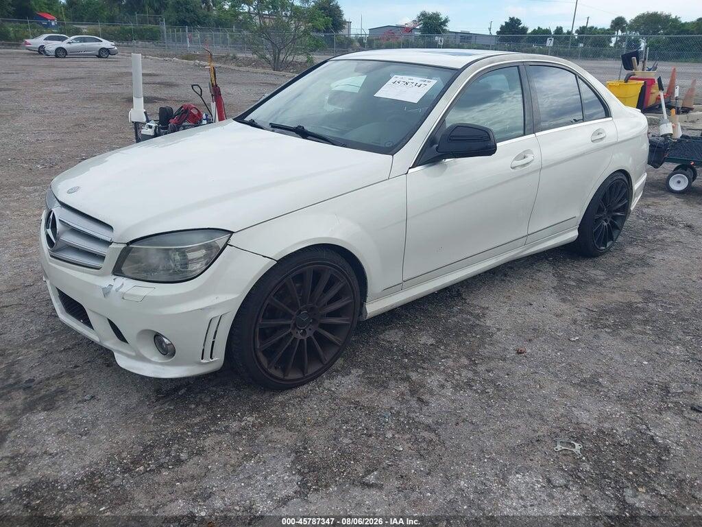 WDDGF54X88F183325 2008 MERCEDES-BENZ C 300 photo no. 2