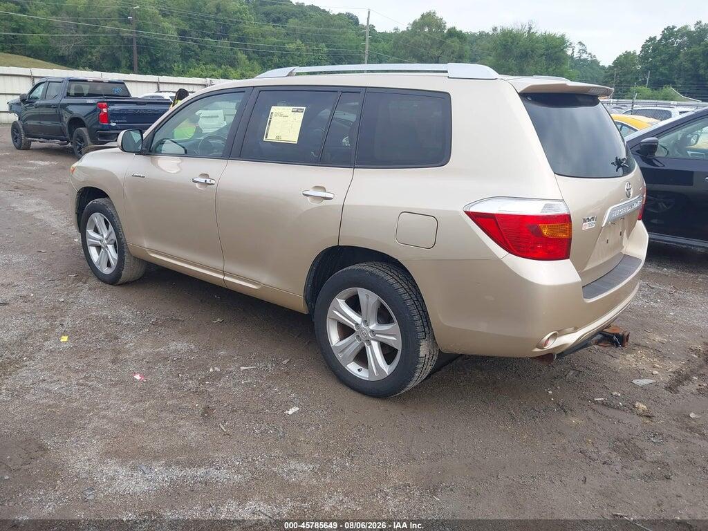 JTEDS42A282067722 2008 TOYOTA HIGHLANDER photo no. 3