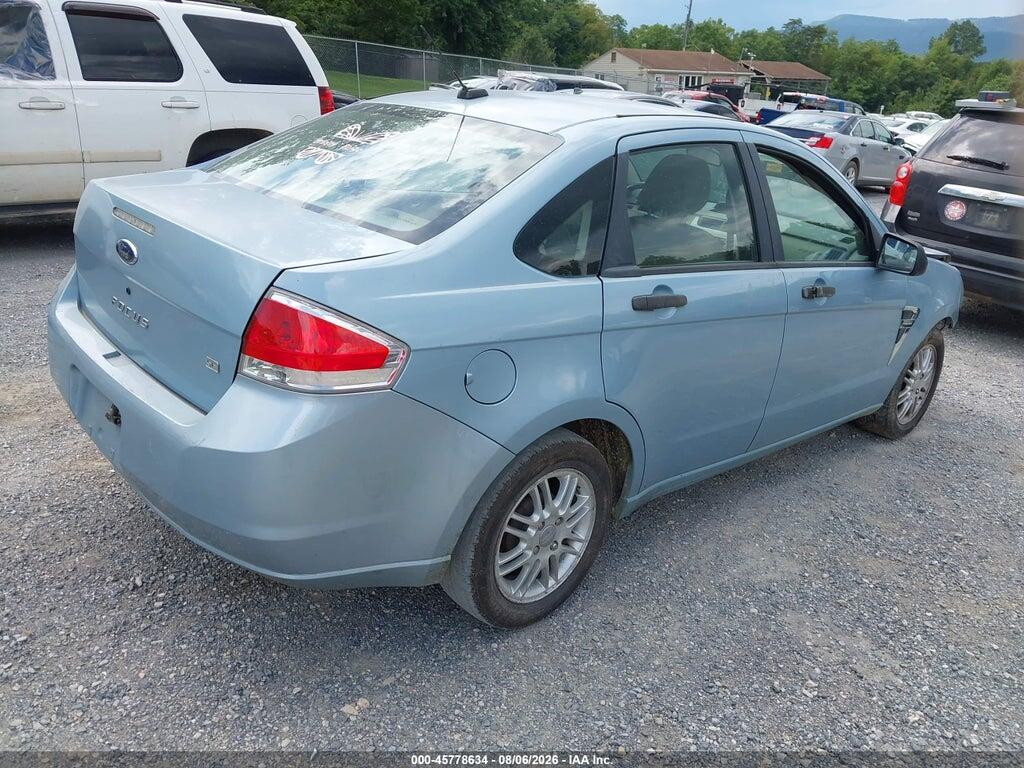 1FAHP35N58W170664 2008 FORD FOCUS photo no. 4