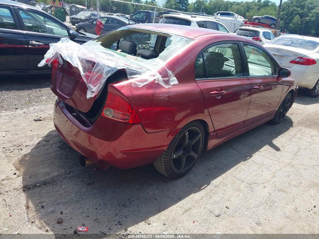 2HGFA15528H520727 2008 HONDA CIVIC photo no. 4